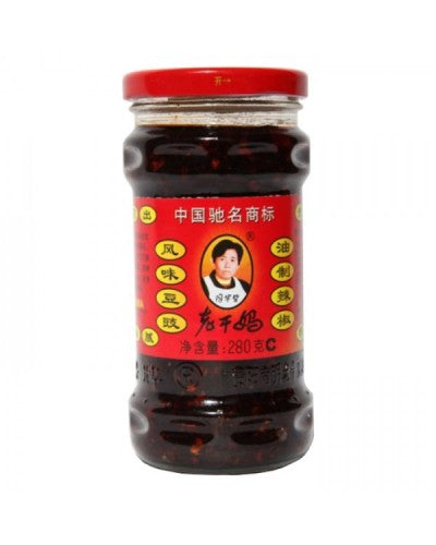 Soia neagra fermentata in ulei picant (LGM)280g老干妈风味豆豉