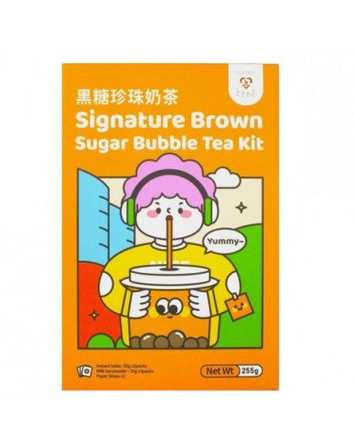 Ceai cu bule si zahar brun 255g(50gx3pc) Tokimeki